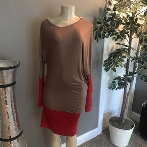 Women multi colored dress